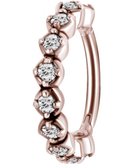 RG 316 HINGED RING W/ZIRCONIA mod.10