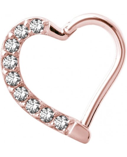 RG 316 JEWELLED HINGED HEART RING RIGHT