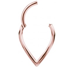 RG 316 PLAIN V SHAPED CLICKER 1,2x8mm