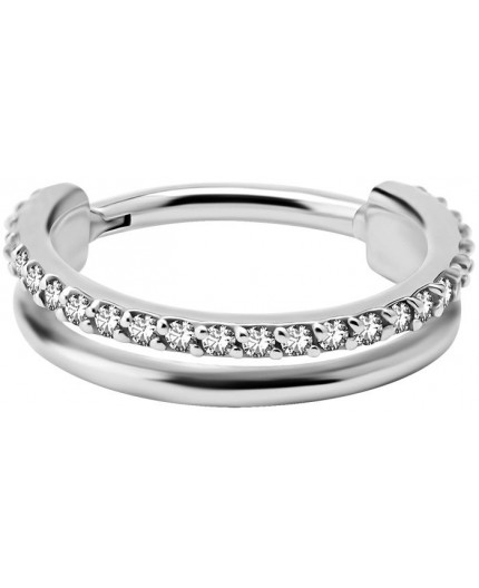 SS 316 DOUBLE CLICKER SET with Jewels