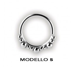 SS 316 FANCY NOSE RINGS