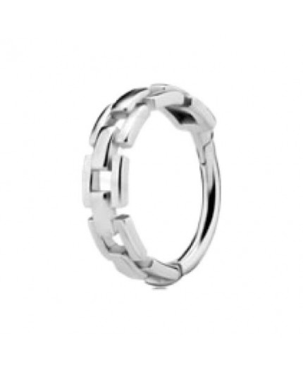 SS 316 HINGED RING (CHAIN STYLE) 1,2x12mm