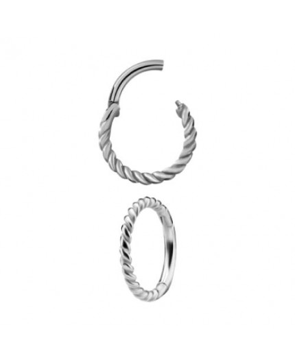 SS 316 HINGED RING (TWISTED WIRE) 1,2x12mm