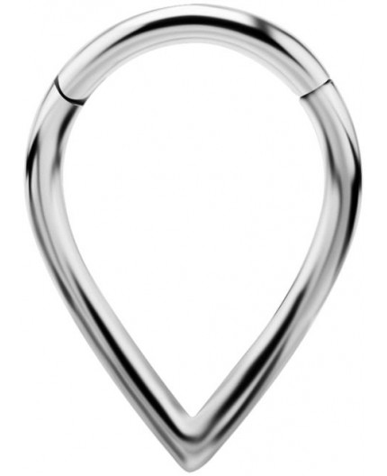 SS 316 PLAIN V SHAPED CLICKER 1,2x8mm