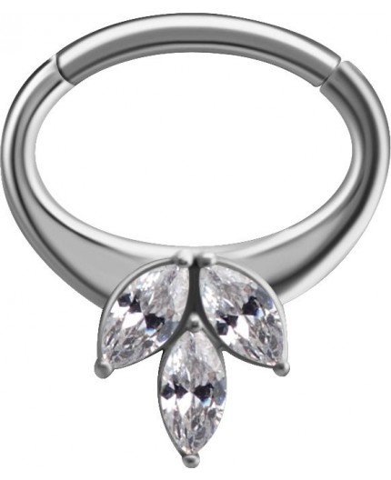 SS 316 HINGED DAITH CLICKER 1,2x6mm WH mod. 03