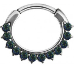 SS 316 OPAL CURVED SEPTUM CLICKERS