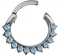 SS 316 OPAL CURVED SEPTUM CLICKERS