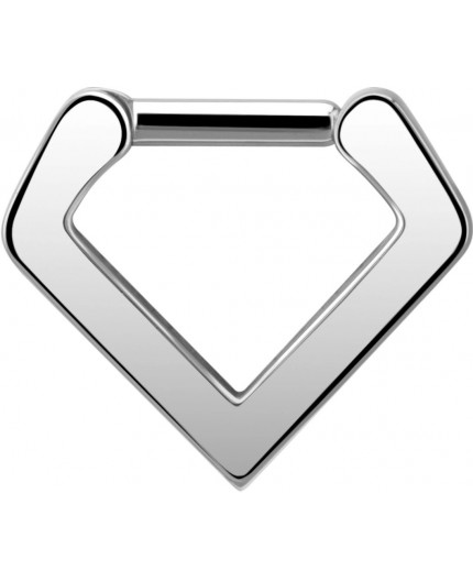 SS 316 PLAIN V SHAPED SEPTUM CLICKER