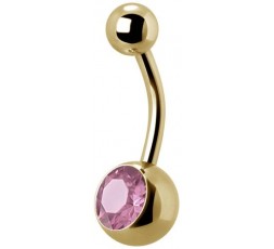 GD 316 8mm JEWEL NAVEL BARBELLS