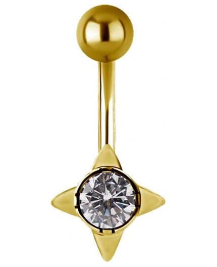 GD 316 JEWEL BANANA 1,6x10mm NORDIC STAR - WH GD 316 JEWEL BANANA 1,6x10mm NORDIC STAR - WH