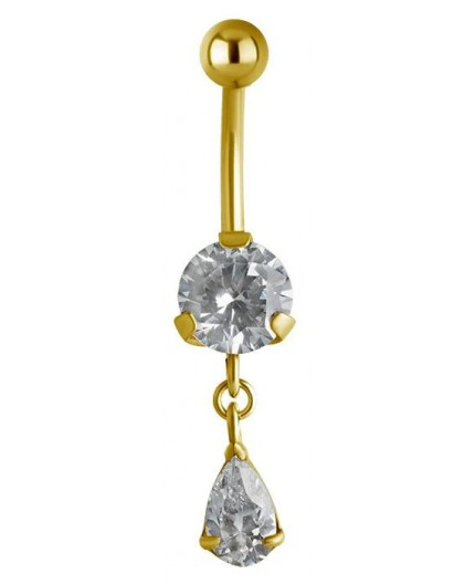 GD 316 JEWEL BANANA WITH DANGLES 1,6x10mm model 29 WH