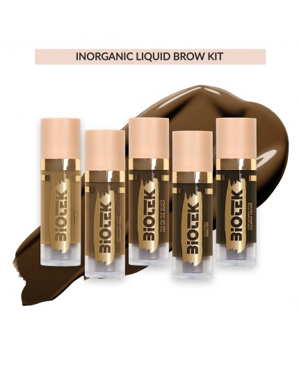 INORGANIC LIQUID BROW KIT - Biotek - 5x 7ml - Conforme REACH INORGANIC LIQUID BROW KIT - Biotek - 5x 7ml - Conforme REACH