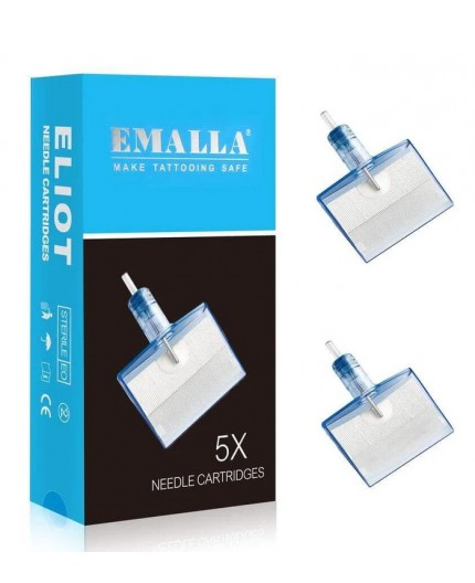 123 CM (Soft Magnum) 0,35mm - Long Taper - Cartucce Emalla Eliot - 5pz 123 CM (Soft Magnum) 0,35mm - Long Taper - Cartucce Emalla Eliot - 5pz