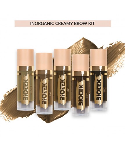 INORGANIC CREAMY BROW KIT - Biotek - 5x 7ml - Conforme REACH INORGANIC CREAMY BROW KIT - Biotek - 5x 7ml - Conforme REACH