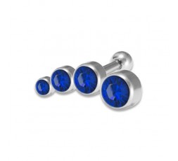 JEWELLED HELIX 5 DISC 3/4/5/6mm LEFT