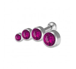 JEWELLED HELIX 5 DISC 3/4/5/6mm LEFT
