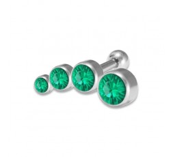 JEWELLED HELIX 5 DISC 3/4/5/6mm LEFT