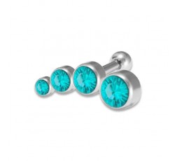 JEWELLED HELIX 5 DISC 3/4/5/6mm LEFT