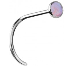 OPAL NOSESTUDS CURVED 0,8mm