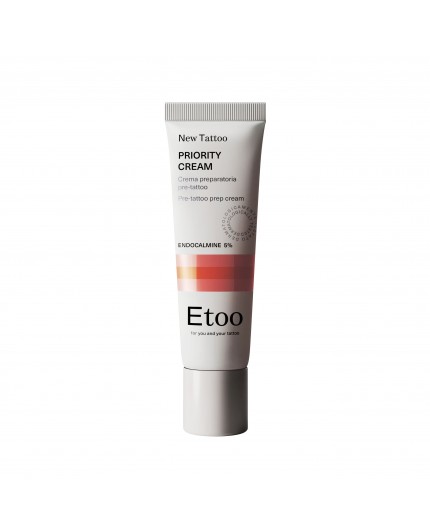 PRIORITY CREAM Etoo - Crema Preparatoria Pre-Tattoo - 30ml PRIORITY CREAM Etoo - Crema Preparatoria Pre-Tattoo - 30ml