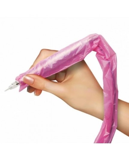 Bustine Copri Cavo ROSA MakeUp Supply - 79cm x Ø31mm - 100pz Bustine Copri Cavo ROSA MakeUp Supply - 79cm x Ø31mm - 100pz