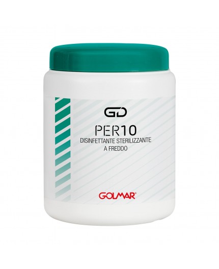 GOLMAR Disinfettante Sterilizzante Peracetico GD PER10 - 500g