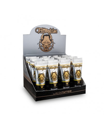 AloeTattoo TattooFilm - Pellicola Protettiva Post-Tattoo in Gel - 15ml x 16pz. AloeTattoo TattooFilm - Pellicola Protettiva Post-Tattoo in Gel - 15ml x 16pz.