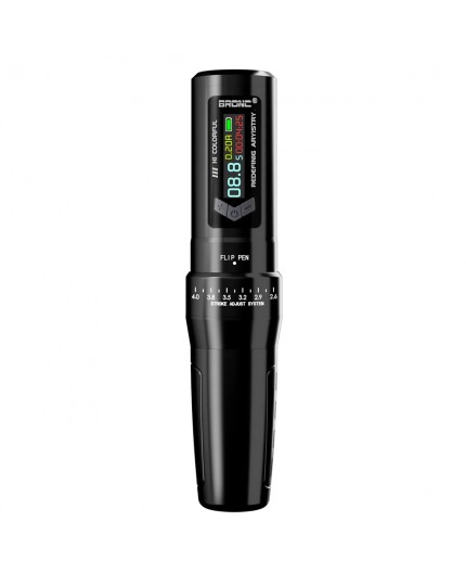 BRONC Siren - Corsa Regolabile (2.6 - 4.0 mm) - 2 batterie - Macchinetta Wireless Tattoo Pen BRONC Siren - Corsa Regolabile (2.6 - 4.0 mm) - 2 batterie - Macchinetta Wireless Tattoo Pen