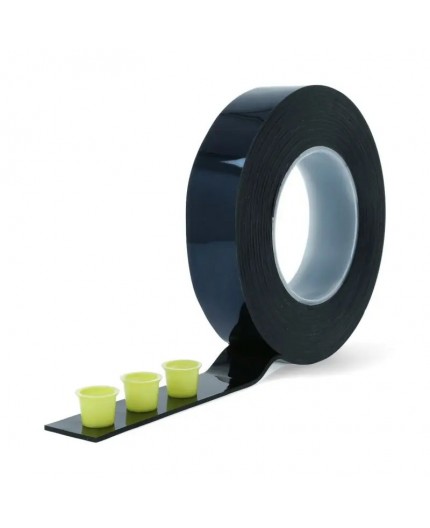 Magic Tape - Nastro Biadesivo Nero - 3cm x 5mt. Magic Tape - Nastro Biadesivo Nero - 3cm x 5mt.