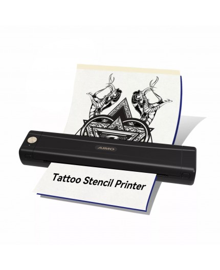 Stampante Termica per Stencil AIMO con Bluetooth - M08E-WS Tattoo Printer Stampante Termica per Stencil AIMO con Bluetooth - M08E-WS Tattoo Printer
