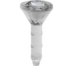 BIOPLAST int. JEWEL HEAD 2,2mm (fit 1,2mm or 1,6mm)