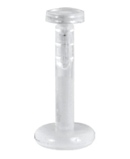 BIOPLAST int. CLEAR LABRET RETAINER head 2.5mm