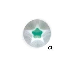 UV SCREW-ON ZIRCON MURANO BALLS