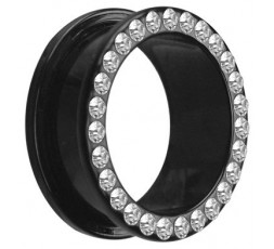 UV JEWELLED FLESH TUNNELS