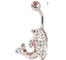 CE TITANIUM CRYSTAL DOLPHIN BANANA
