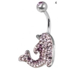 CE TITANIUM CRYSTAL DOLPHIN BANANA