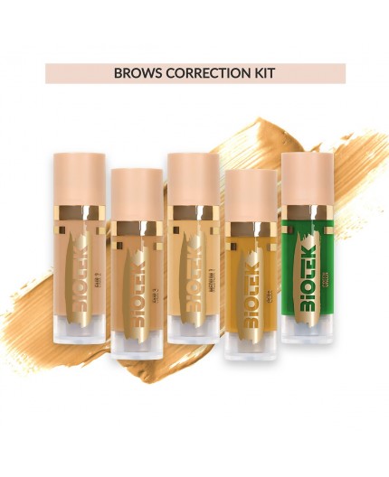 BROWS CORRECTION KIT - Biotek - 5x 7ml - Conforme REACH BROWS CORRECTION KIT - Biotek - 5x 7ml - Conforme REACH