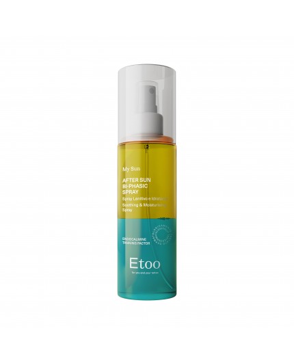 AFTER SUN BIPHASIC SPRAY Etoo - Spray Doposole Lenitivo e Idratante - 200ml AFTER SUN BIPHASIC SPRAY Etoo - Spray Doposole Lenitivo e Idratante - 200ml