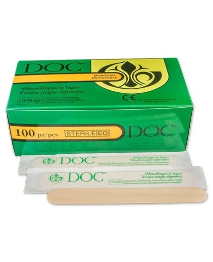 Abbassalingua Sterili - 100pz. Abbassalingua Sterili - 100pz.