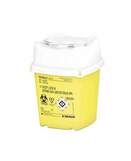 Contenitore per Taglienti - 2.4L Contenitore per Taglienti - 2.4L