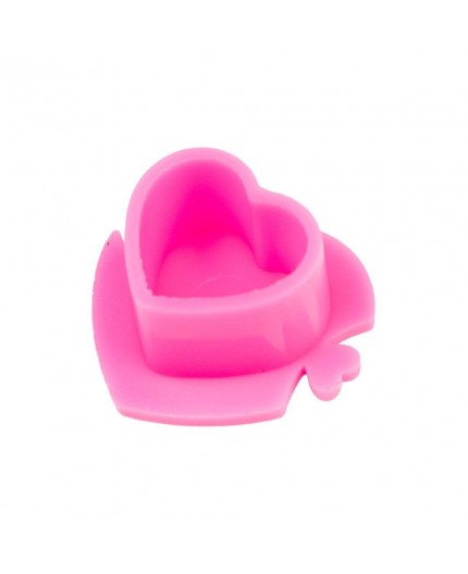Heart Ink Caps - Capsule Porta Colore a Cuore - 100pz.