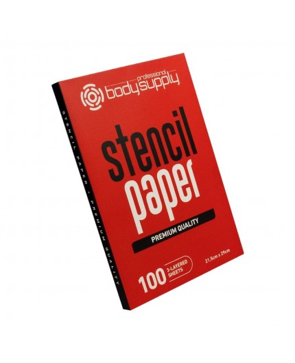 Carta Termica Premium per Stencil con Stampante o a Mano Libera - BodySupply Premium Stencil Paper - 21.5 x 29 cm - 100pz.