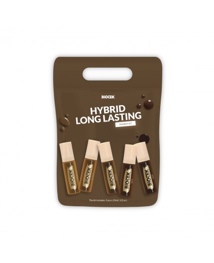 HYBRID LONG LASTING BROW KIT - Biotek - 5x 15ml - Pigmenti PMU REACH HYBRID LONG LASTING BROW KIT - Biotek - 5x 15ml - Pigmenti PMU REACH