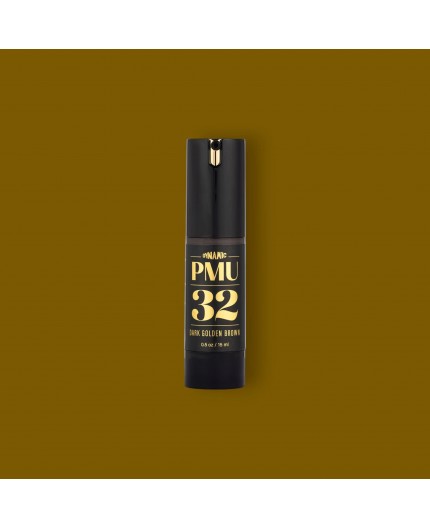 32 DARK GOLDEN BROWN - Dynamic PMU - 15ml - Pigmento PMU REACH