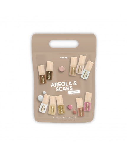 AREOLA & SCARS KIT - Biotek - 10x 5ml - Pigmenti PMU REACH