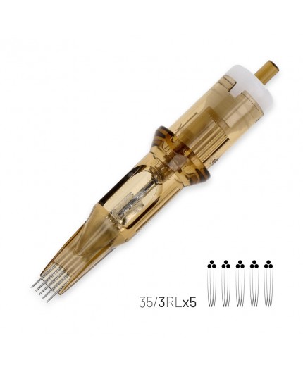 03 RL x 5 - Cartucce Kwadron - Aghi Tattoo - 20pz