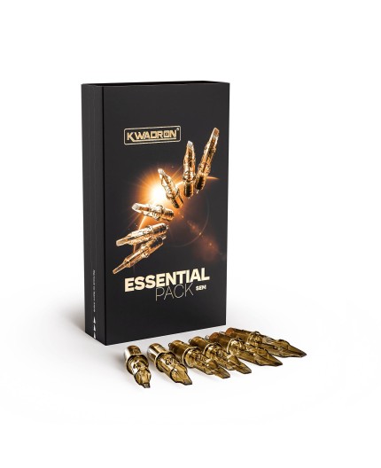 Kwadron Essential Pack SOFT-EDGE MAGNUM - Cartucce Kwadron - Aghi Tattoo - 18pz.