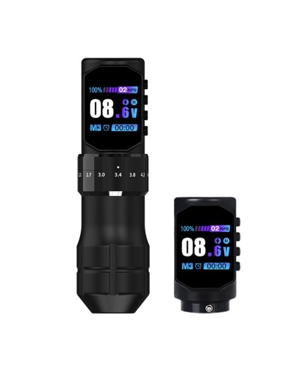 Dormouse KREA Multistroke - Corsa Regolabile (2.3 – 4.5 mm) - Macchinetta Wireless Tattoo Pen