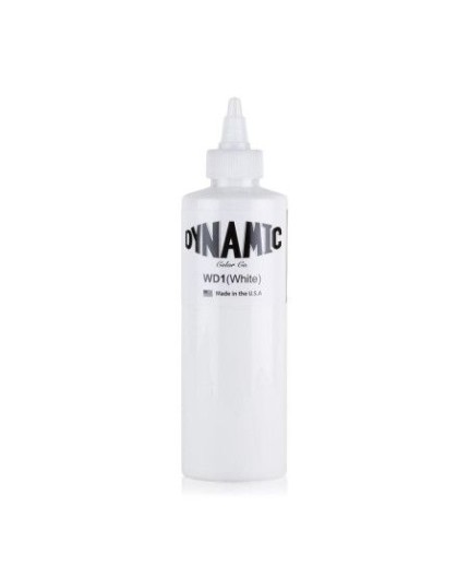 DYNAMIC White PER DISEGNO - 240ml - Colore Tattoo per Pelle Sintetica