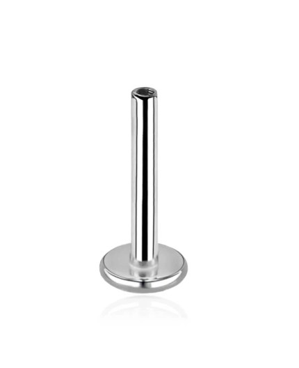 Base Labret in Acciaio Inox 316L – Filettatura Interna